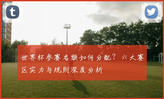 世界杯参赛名额如何分配？六大赛区实力与规则深度分析